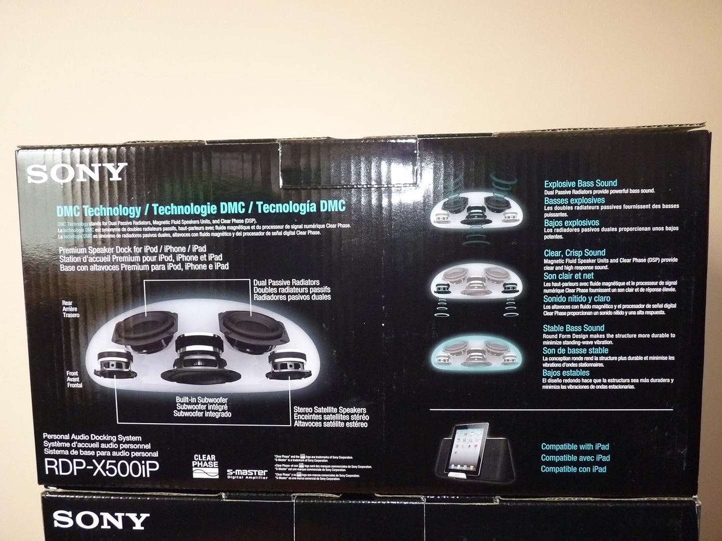Sony RDPX500iP - iPod, iPhone, iPad Docking Speaker