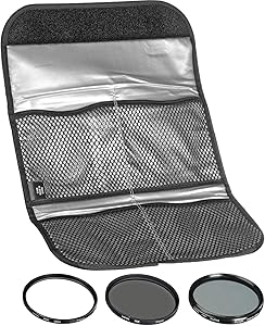 Hoya HK-DG62-II 62mm Filter Set UV CPL ND8