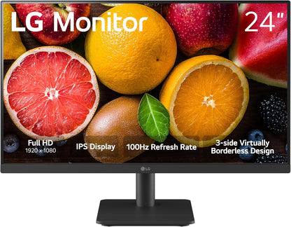 LG 24MS500-B 24-Inch 100Hz FHD IPS Monitor
