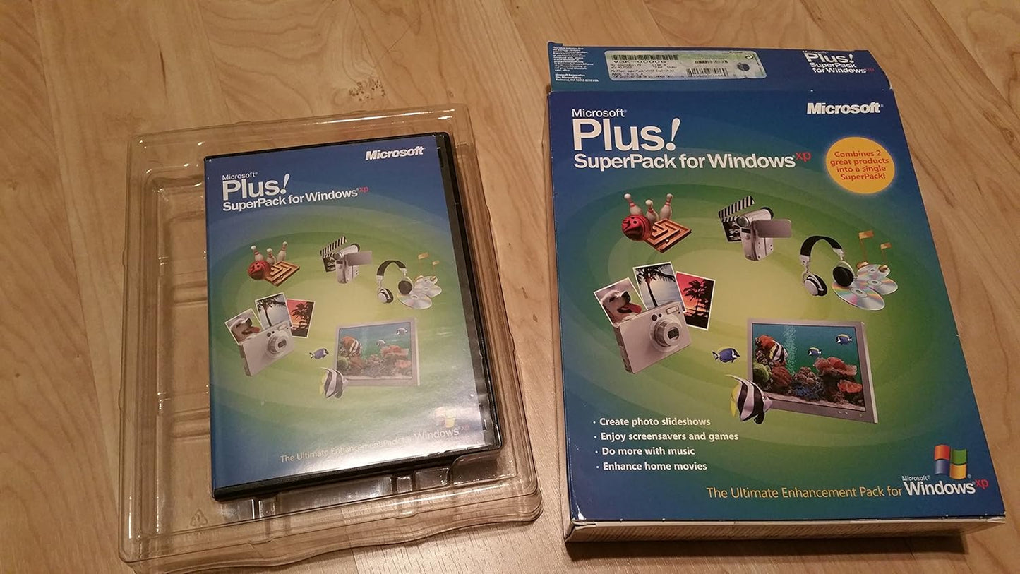 Microsoft V3K-00005 Plus! SuperPack for Windows XP (Old Version)