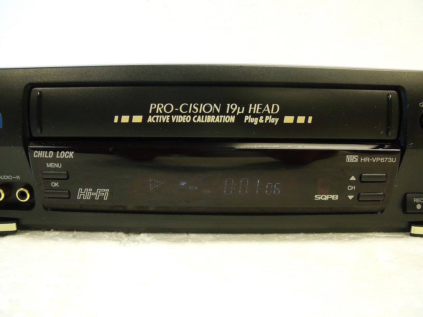 JVC HR-VP673U Stereo VCR Video Cassette Recorder