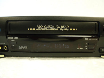 JVC HR-VP673U Stereo VCR Video Cassette Recorder