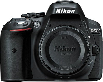 Nikon D5300 24.2MP Digital SLR Camera Body - Black