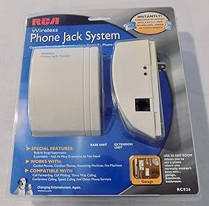 RCA RC926 Wireless Phone Jack System — main product image