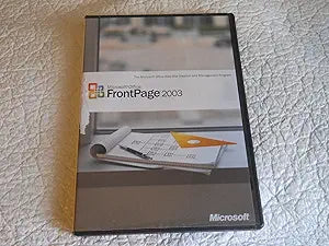 Microsoft 392-02321 FrontPage 2003 Old Version Web Design — main product image