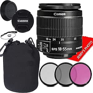 Canon canon 18-55mm IS II Lens Filter Bundle