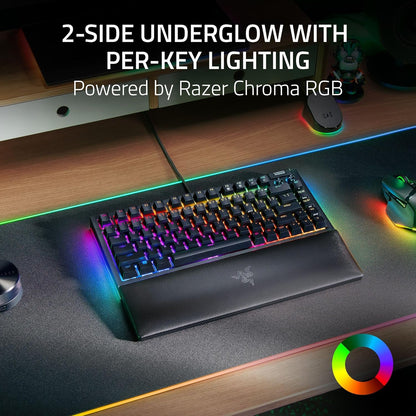 Razer BlackWidow V4 75% Hot-Swap RGB Keyboard Renewed