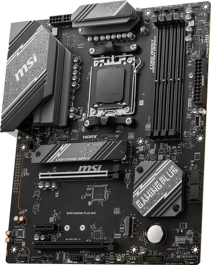 MSI B650 GAMING PLUS WIFI AMD AM5 Motherboard - DDR5, PCIe 4.0