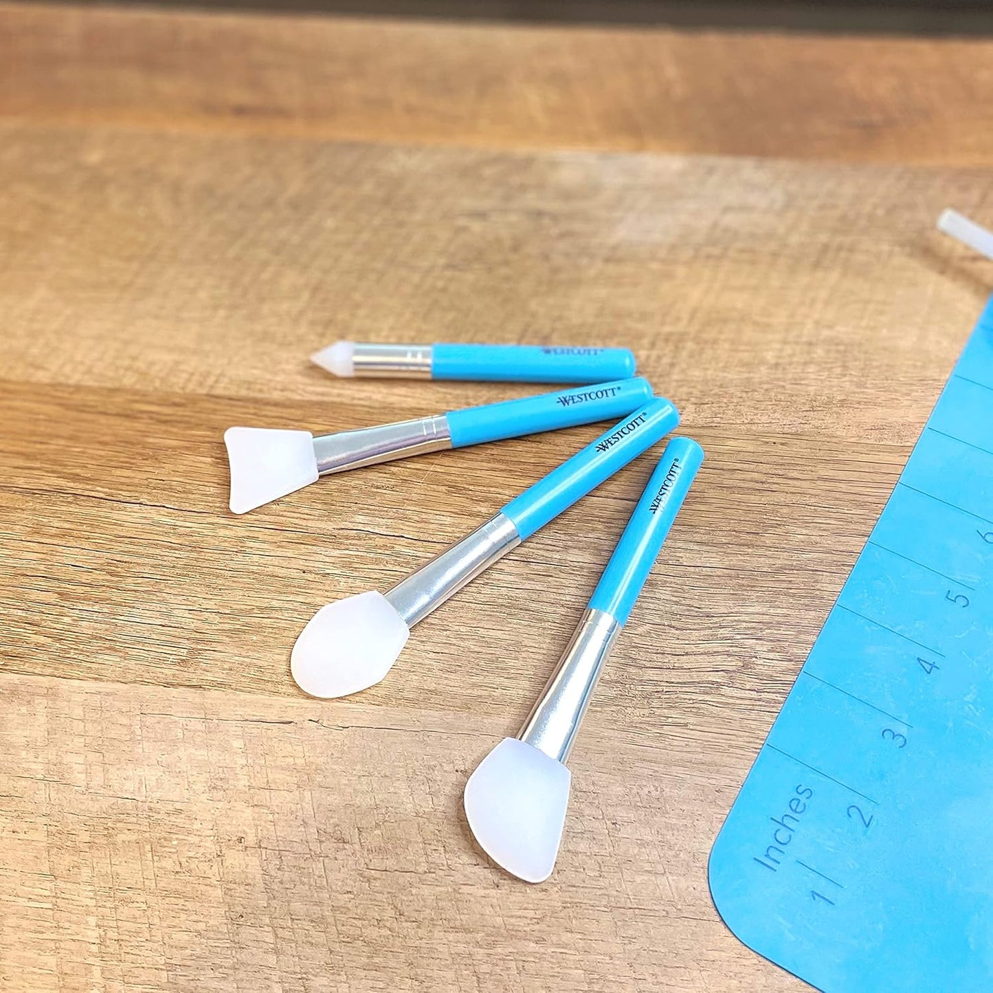 Westcott 00507 Silicone Crafting Tools Set (4-Piece)