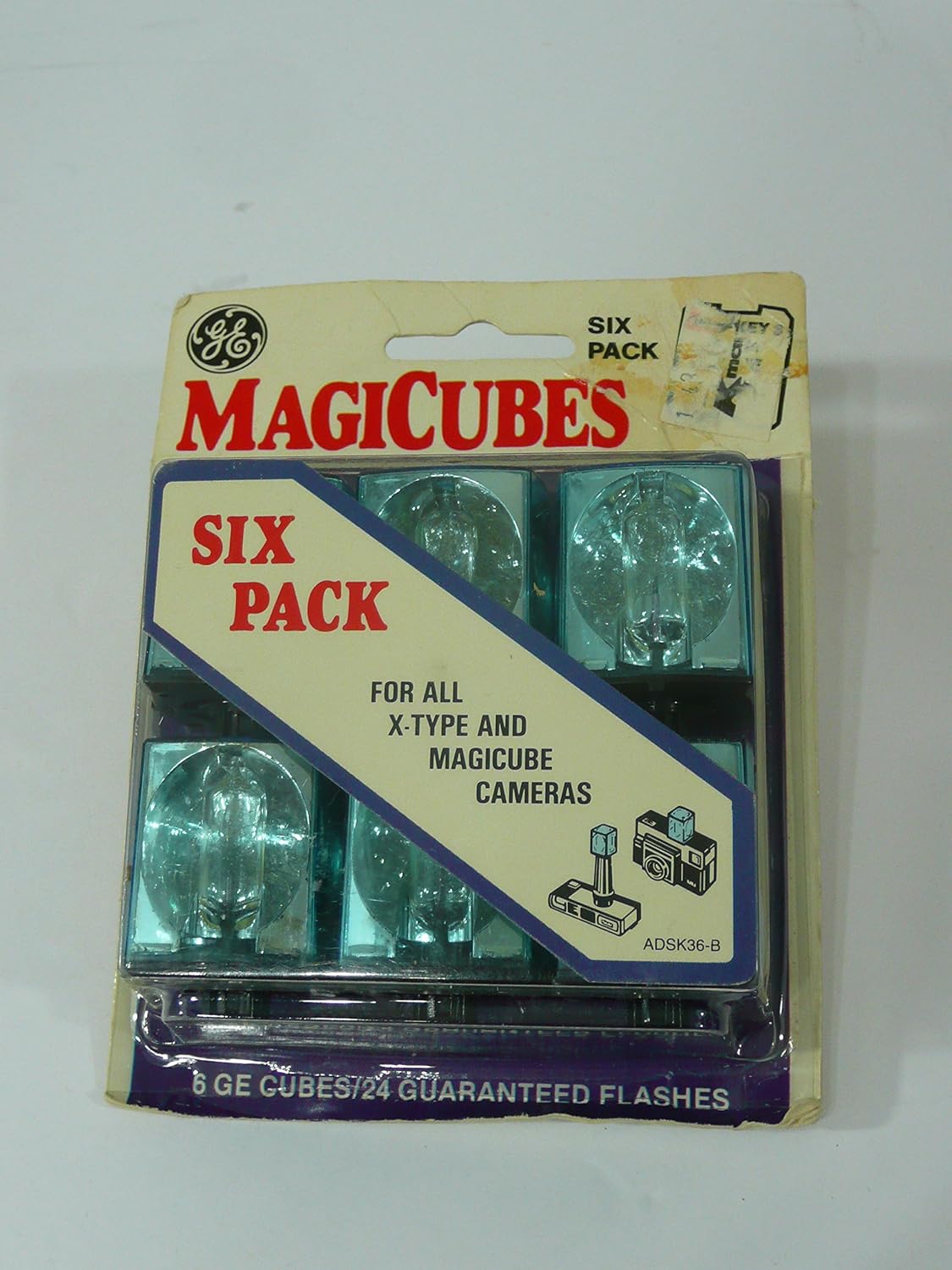 GE MAGICUBE Flash Bulbs for 110 Pocket Cameras