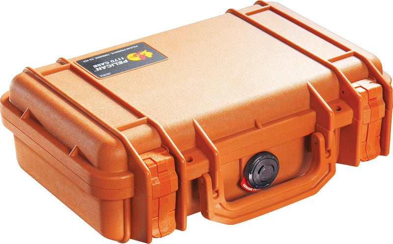 Pelican 1170-000-150 Protective Case - Orange, with Foam — main product image