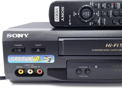 Sony SLVN51 4-Head Hi-Fi VCR VHS Player