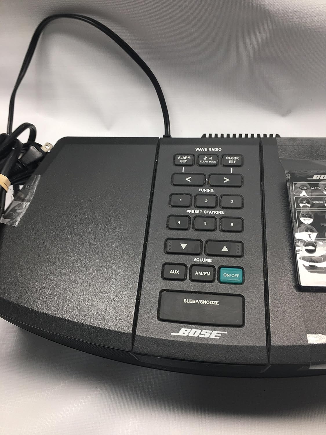 Bose AWR1-1W Wave AM/FM Clock Radio Graphite Gray