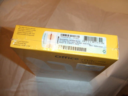 Microsoft Office '08 Home & Student for Mac 3-User Pack
