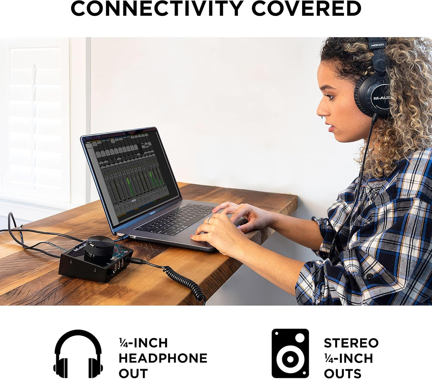 M-Audio AIR Hub USB Audio Interface with 3-Port Hub & Software