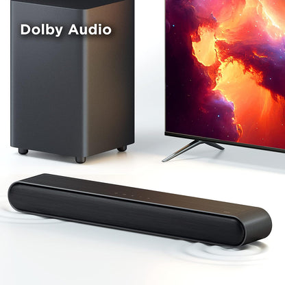 TCL S4210 2.1ch Sound Bar with Wireless Subwoofer (Renewed)