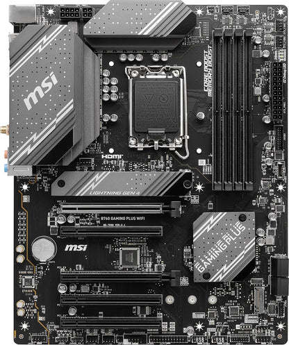 MSI B760 GAMING PLUS WIFI Motherboard - Intel 12th/13th/14th Gen