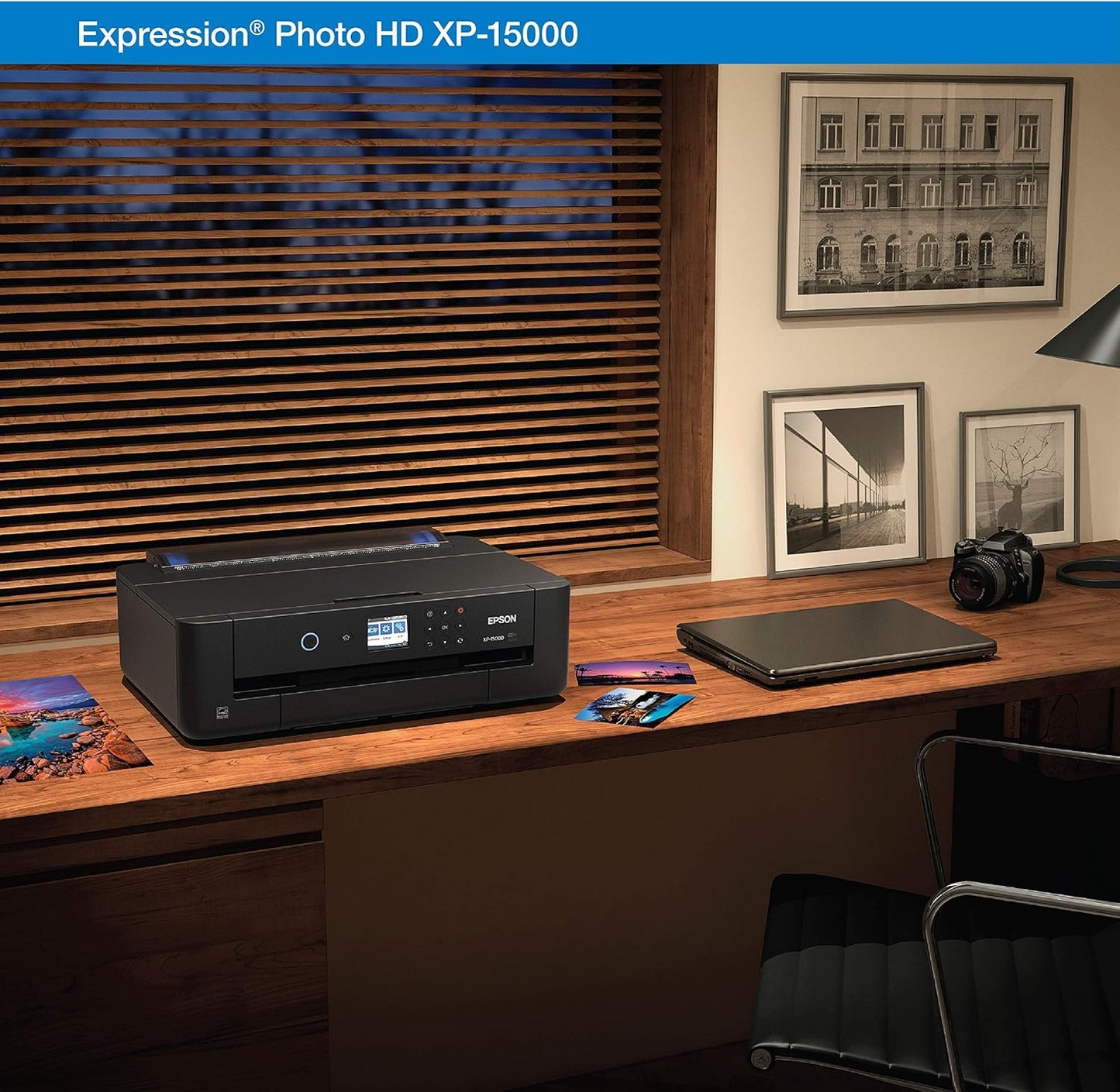 Epson XP-15000 Wireless Wide-Format Photo Printer Bundle