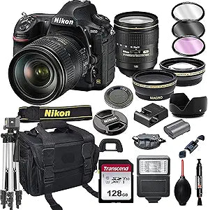 Nikon D850 DSLR 24-120mm VR Lens Bundle Renewed