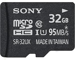 Sony SR32UXA/TQN 32GB High Speed microSDHC Card
