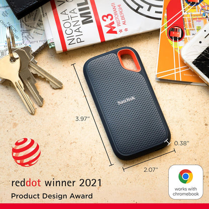 SanDisk SDSSDE61-2T00-G25 2TB Extreme Portable SSD