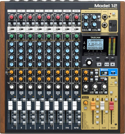 Tascam Model 12 Mixer/Interface/Recorder Production Suite