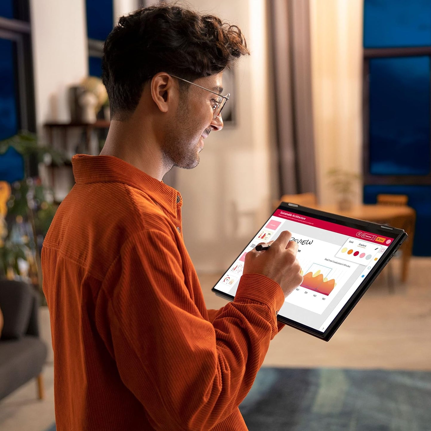 LG 16T90Q-K.ADG9U1 Gram 16" 2-in-1 Tablet Laptop