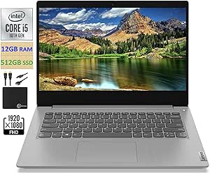 Lenovo IdeaPad 3 - 14" FHD, i5, 12GB RAM, 512GB SSD