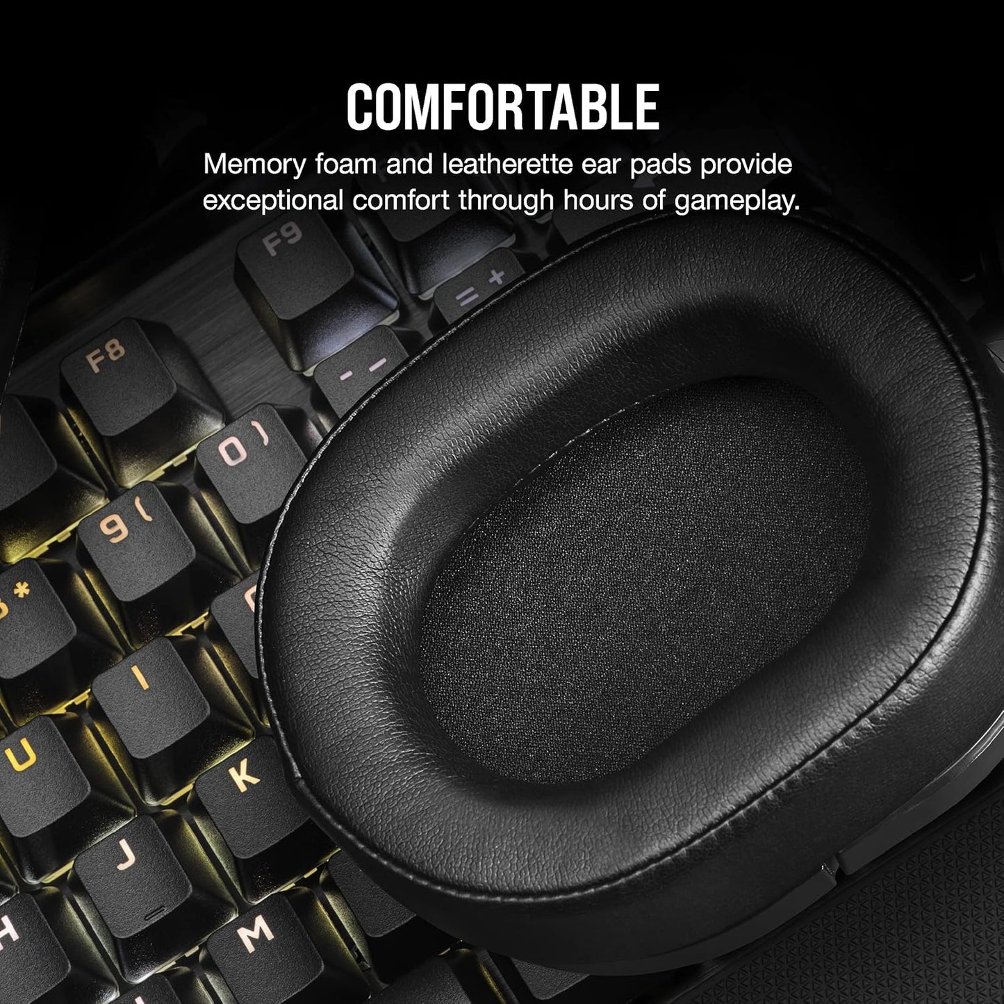 Corsair CA-9011260-AP HS55 Stereo Gaming Headset - Carbon