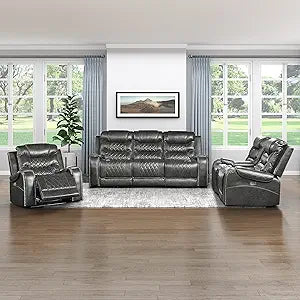 Lexicon 194840168843 Derringer Power Reclining Living Room Set