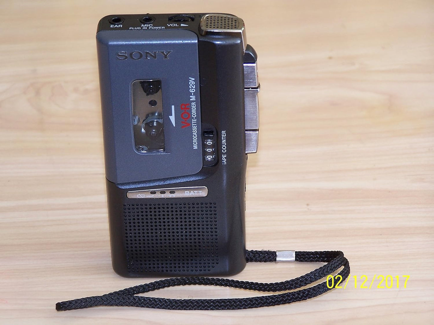 Sony M540v Microcassette Voice Recorder