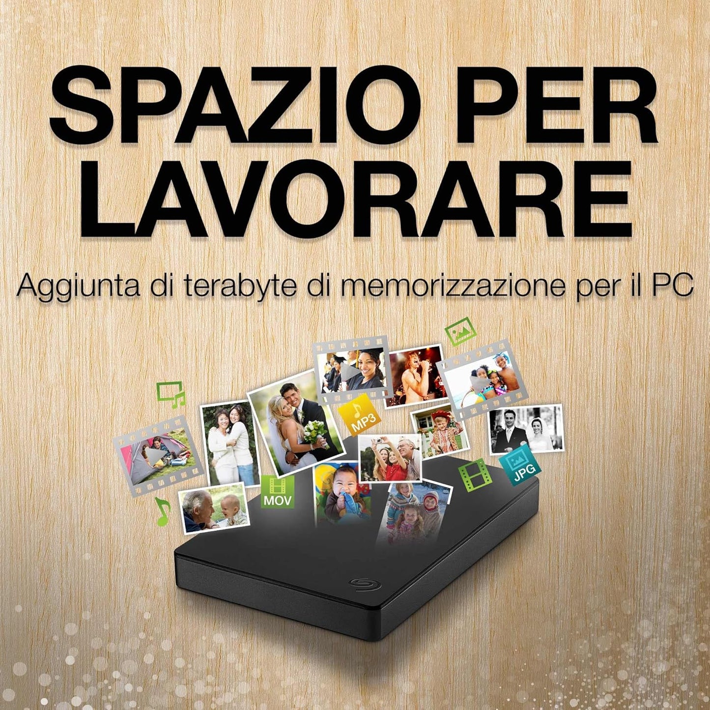 Seagate STGX5000400 5TB Portable External HDD USB 3.0