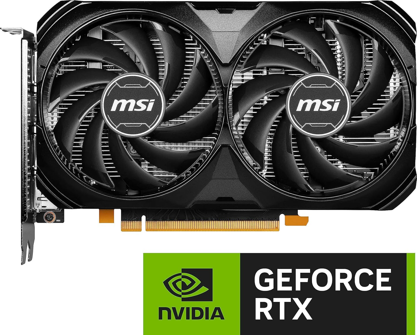 MSI RTX 4060 VENTUS 2X BLACK OC Gaming Graphics Card