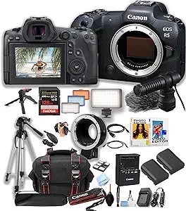 Canon EOS R5 Mirrorless Camera Video Bundle Renewed