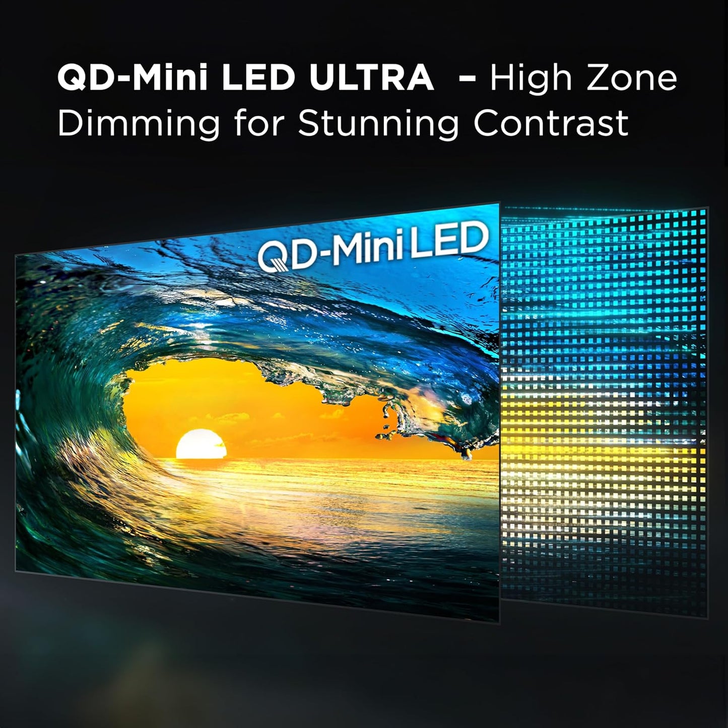 TCL 75QM851G 75-Inch QD-Mini LED 4K Google TV
