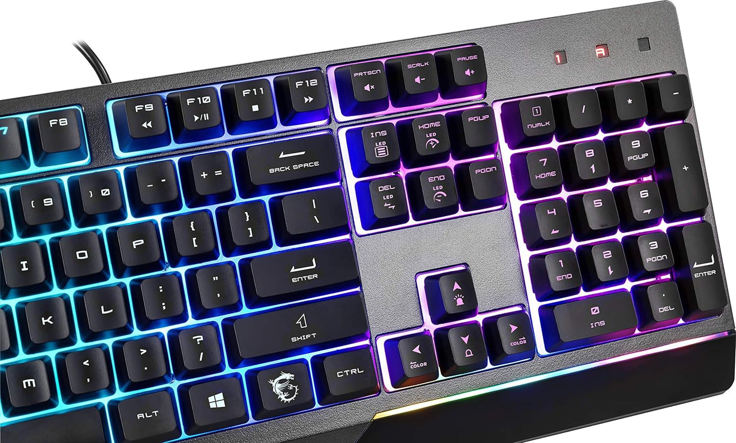 MSI Vigor GK30 RGB Gaming Keyboard - Black