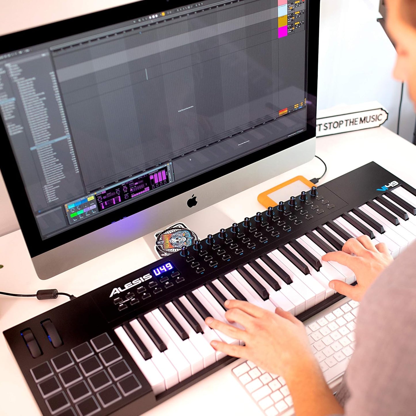 Alesis VI49 49-Key USB MIDI Keyboard Controller