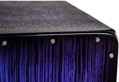 Latin Percussion LPA1332-BBS Aspire Accents Wire Cajon Blue Burst