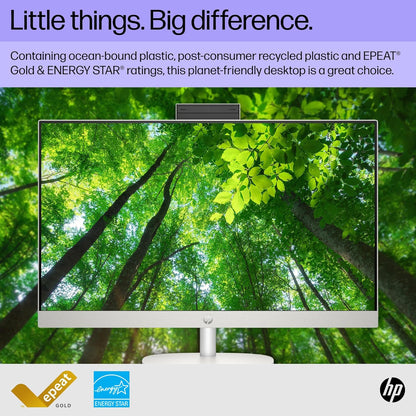 HP 27-cr1080 27-inch All-in-One Desktop Core Ultra 7