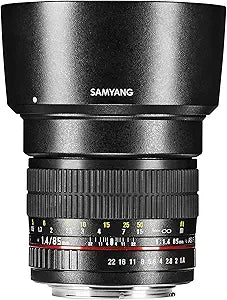 Samyang 85 mm f/1.4 IF Canon Mount Lens