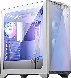 MSI MPG GUNGNIR 300R Airflow White Mid-Tower Gaming Case