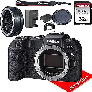 Canon EOS RP Mirrorless Camera Body Mount Adapter Renewed