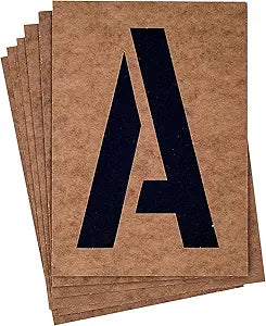Westcott 15827 LetterCraft 8" Capital Letters Stencil