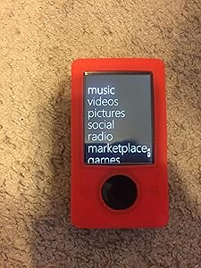 Microsoft H3A-00008 Zune 120GB MP3 Player Red — main product image