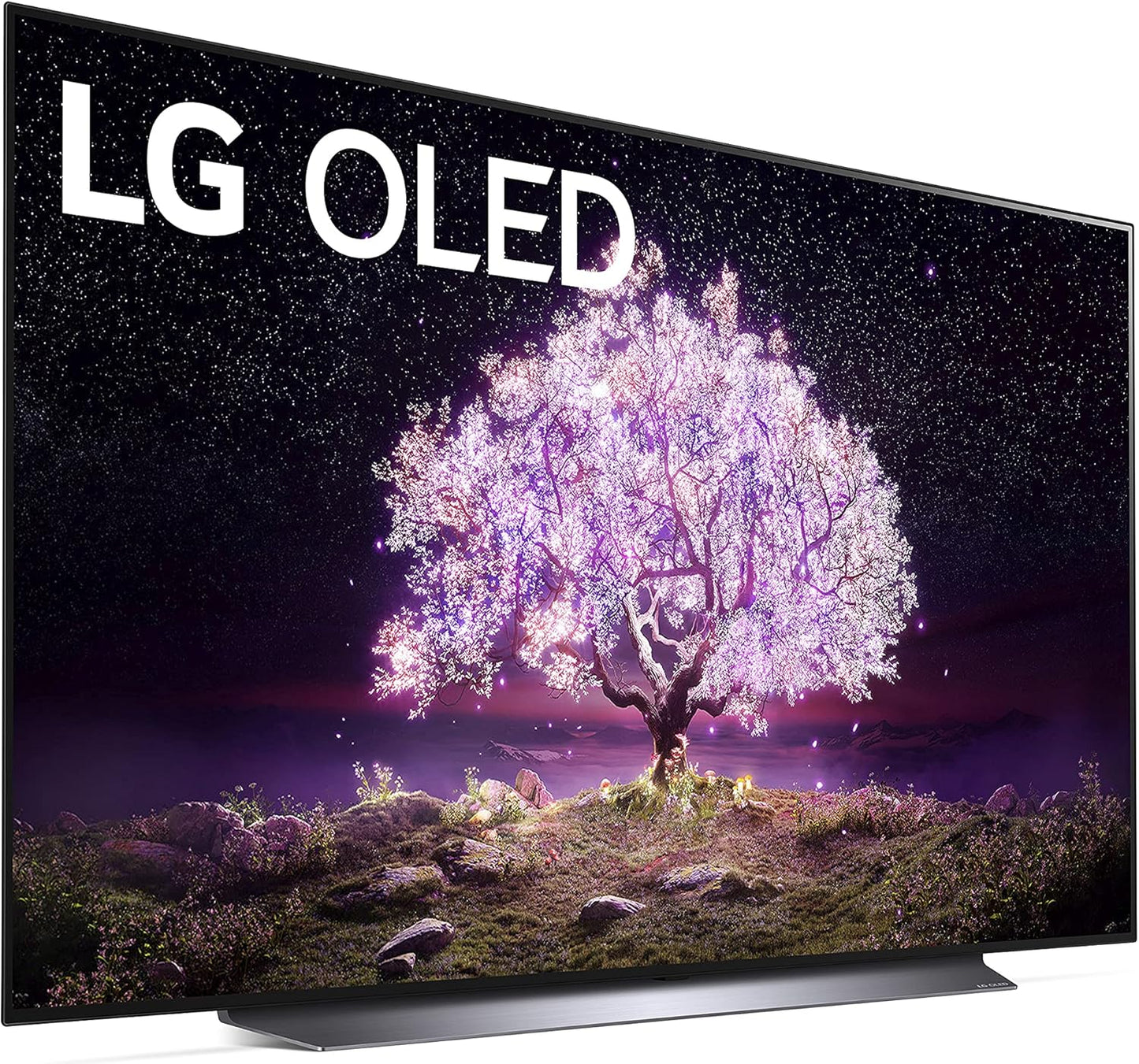 LG OLED77C1 77-Inch 4K Smart OLED TV Bundle