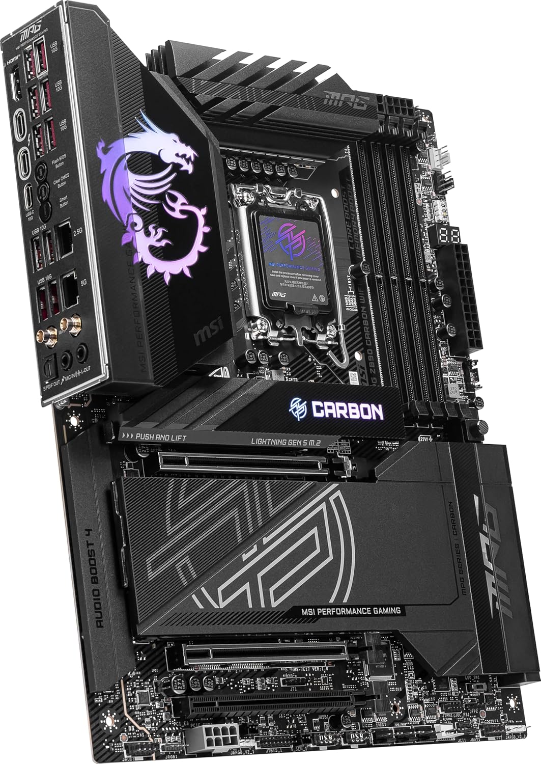MSI MPG X870E Carbon WiFi AMD Gaming Motherboard