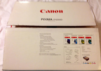 Canon 9315A001 PIXMA iP6000D Photo Printer
