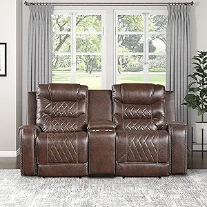 Lexicon 194840168713 Derringer Power Reclining Loveseat — main product image
