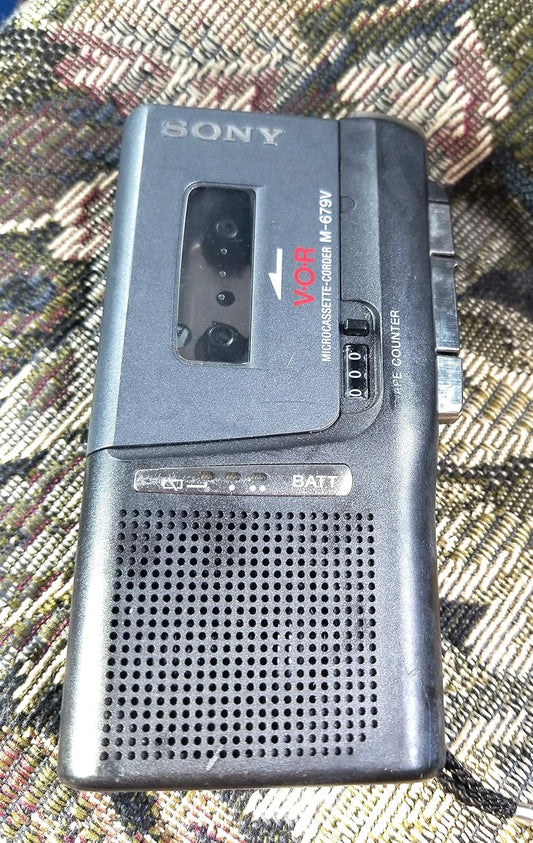 Sony M-679v Microcassette-corder Voice Recorder Refurbished