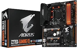 Gigabyte GA-Z270X-Gaming K5 AORUS Gaming Motherboard LGA1151